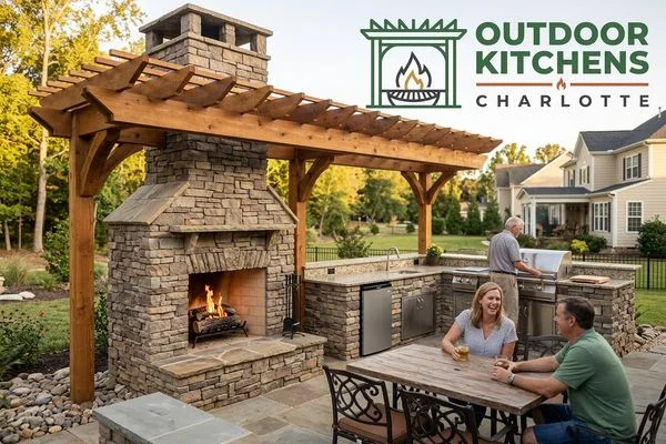 Charlotte outdoor kitchen project 6