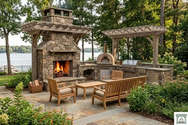 Charlotte outdoor kitchen project 4