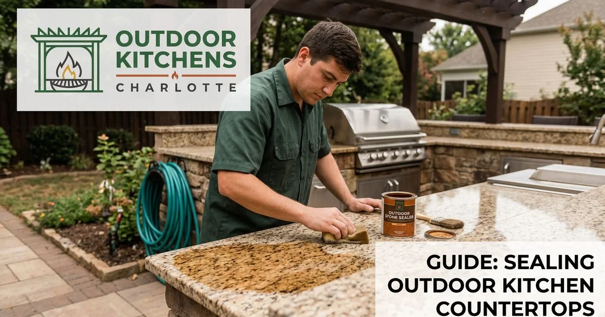 How to Seal Outdoor Kitchen Countertops for Charlotte Weather