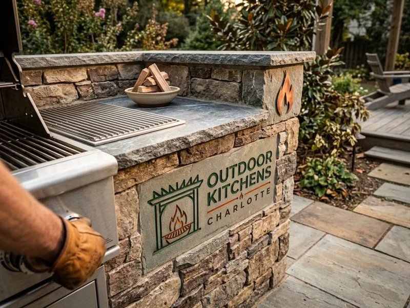 Custom Outdoor Kitchen Design project example 1