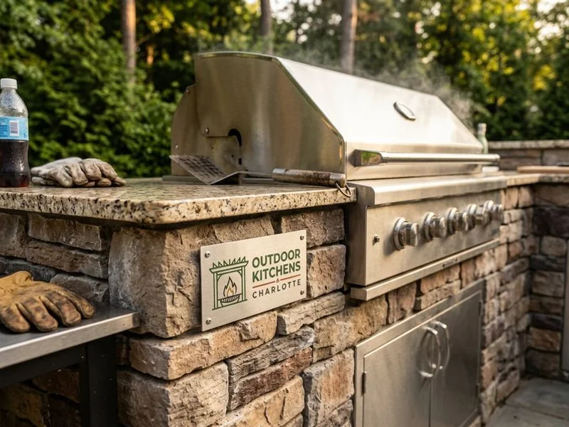 Built-In Grill Islands project example 4