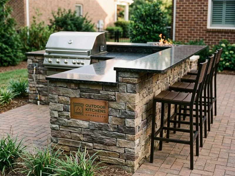 Built-In Grill Islands project example 2