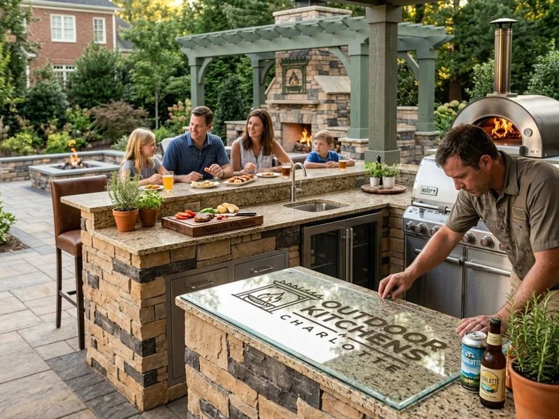 Luxury Outdoor Kitchens project example 3