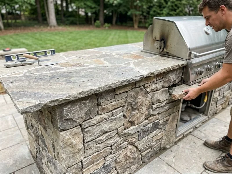 Outdoor Kitchen Countertops project example 4