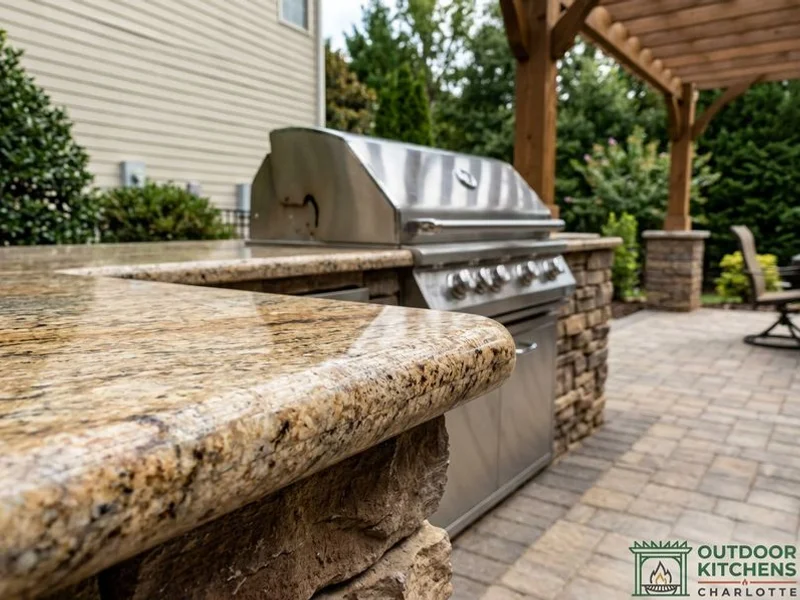 Outdoor Kitchen Countertops project example 1