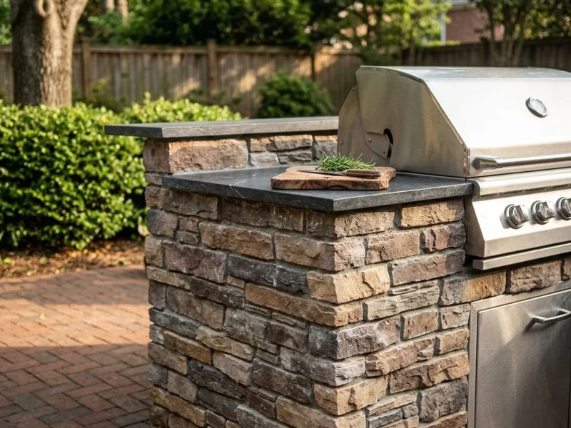 Stone & Masonry Outdoor Kitchens project example 1