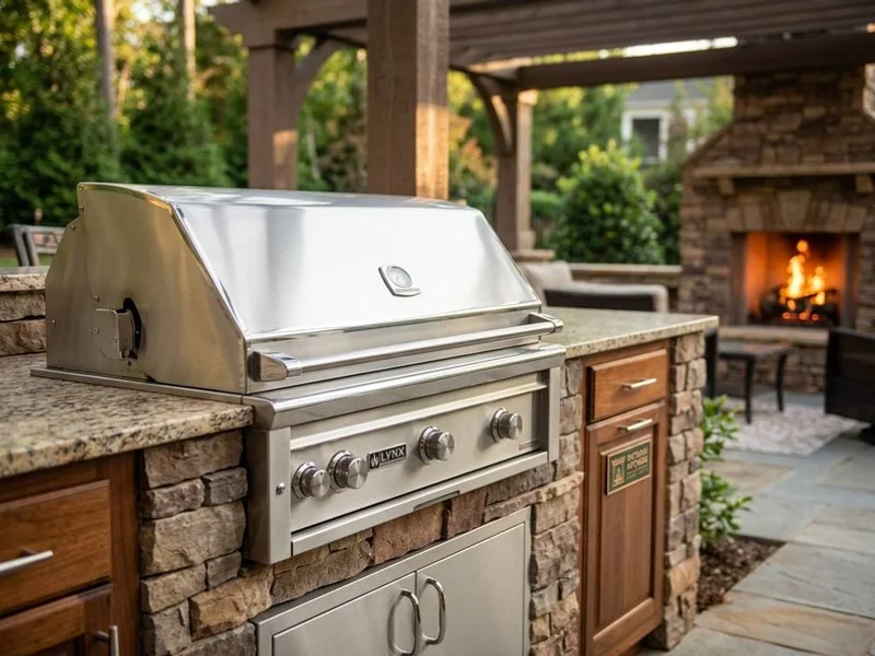 Luxury Outdoor Kitchens project example 1