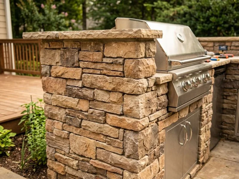 Stone & Masonry Outdoor Kitchens project example 3