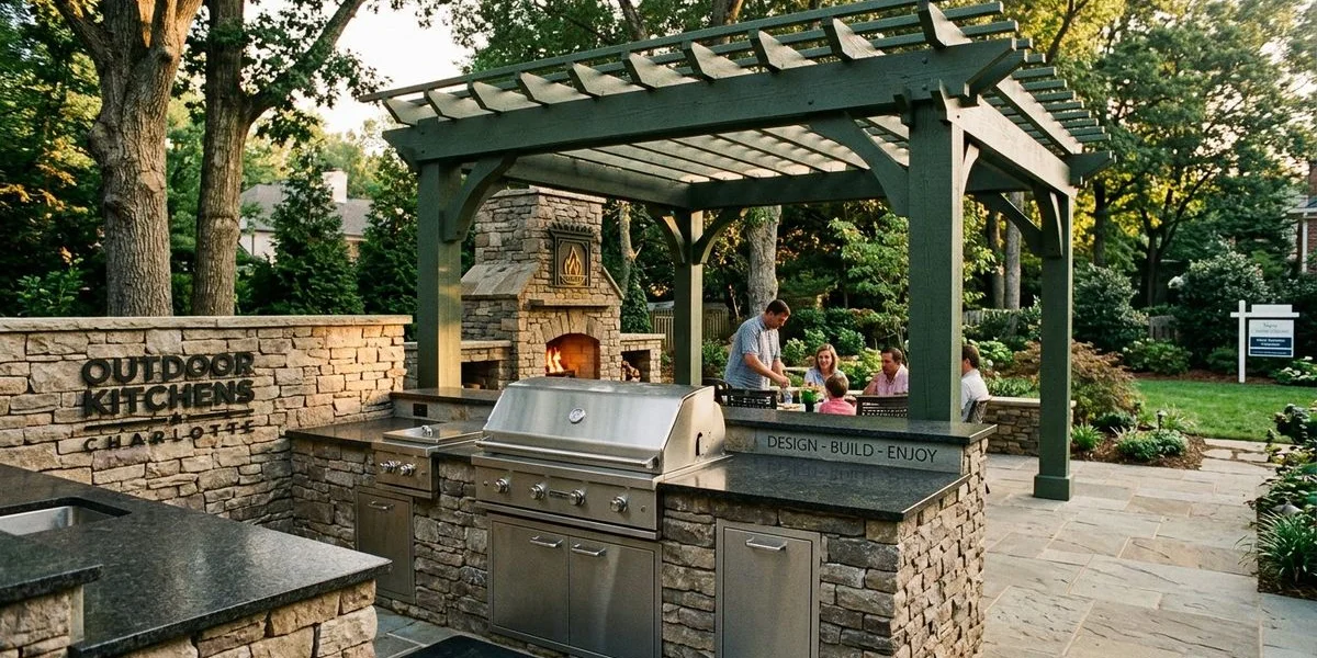 Built-In Grill Islands